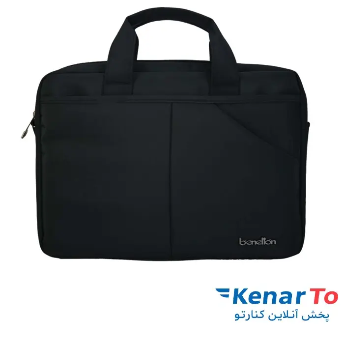 کیف لپ تاپ بنتون مدل 144 مناسب برای لپ تاپ 14 اینچی