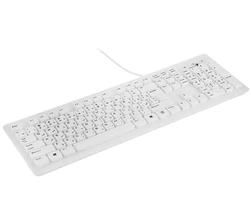 کیبورد جنیوس مدل SLIM-STAR 130 با حروف فارسی