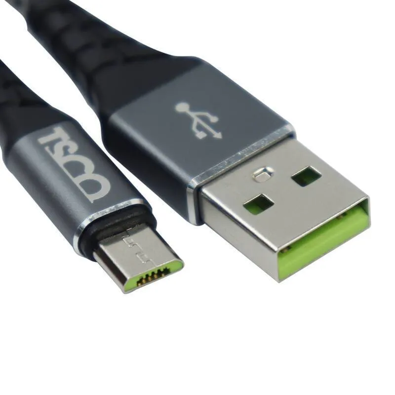 کابل تبدیل USB به MicroUSB تسکو مدل TC A166N طول 1 متر