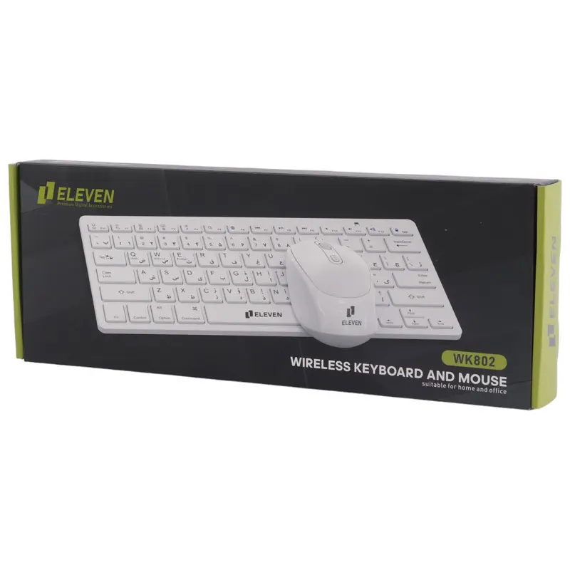 کیبورد و ماوس بی سیم ایلون مدل EL-WK802 mini