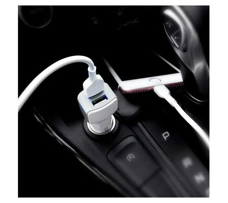 شارژر فندکی هوکو مدل Z23 به همراه کابل microUSB