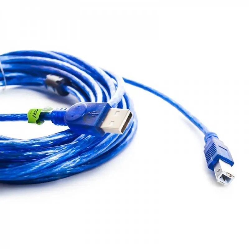 کابل پرینتر رویال USB 2.0 طول 10 متر شیلد دار