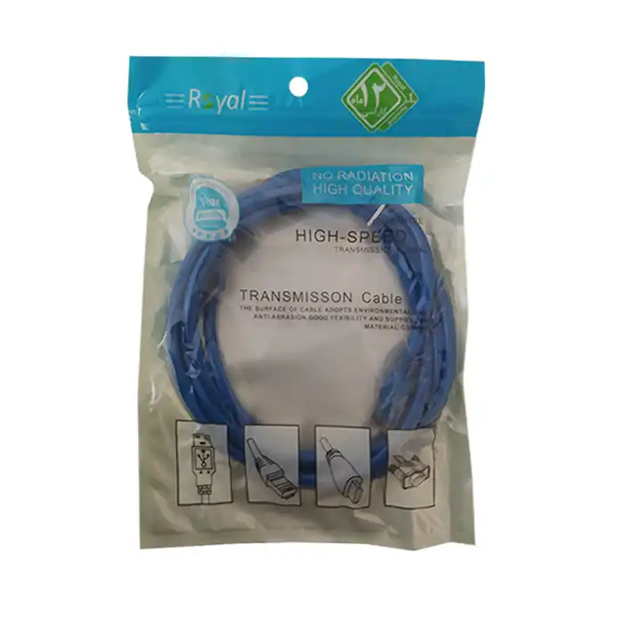 کابل شبکه CAT6 رویال طول 2 متر