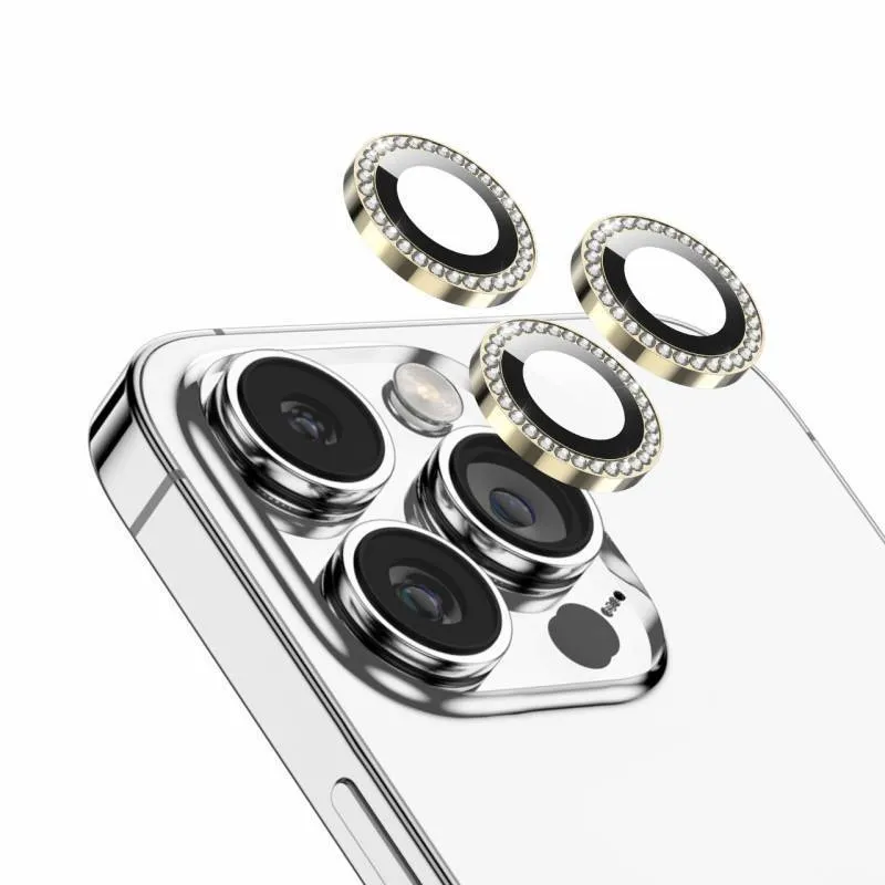 محافظ لنز دوربین گوشی موبایل گرین لاین مدل Diamond مناسب گوشی iPhone 14 Plus / 14