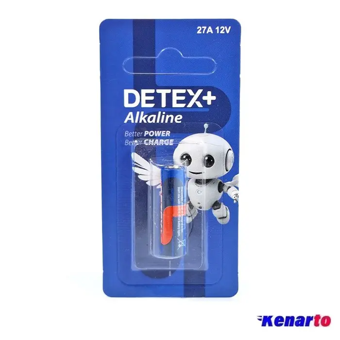 باتری ریموت کنترل 27A دیتکس پلاس مدل Alkaline 12V