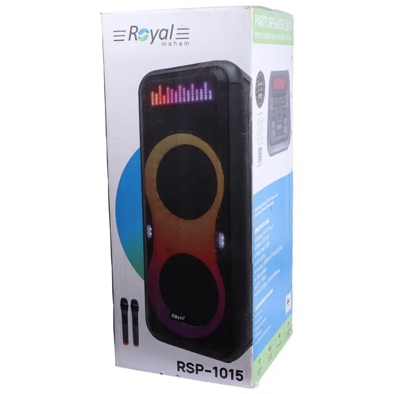 اسپیکر بلوتوثی قابل حمل رویال مدل RSB-1015