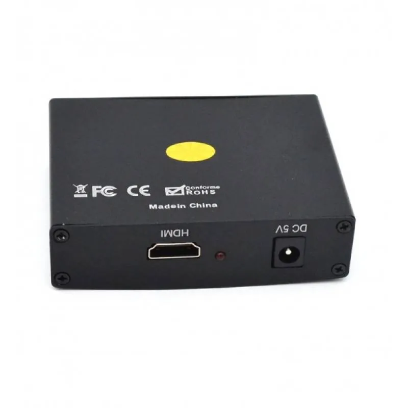 تبدیل VGA به HDMI فلزی + صدا + آداپتور برق رویال