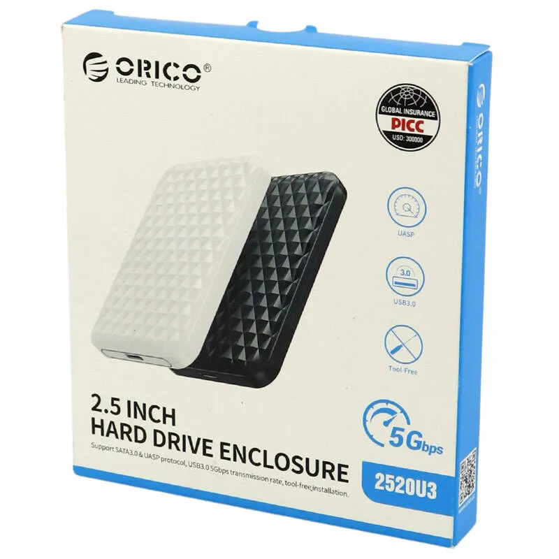 باکس هارد دیسک 2.5 اینچ USB 3.0 اوریکو مدل 2520U3-BK-EP