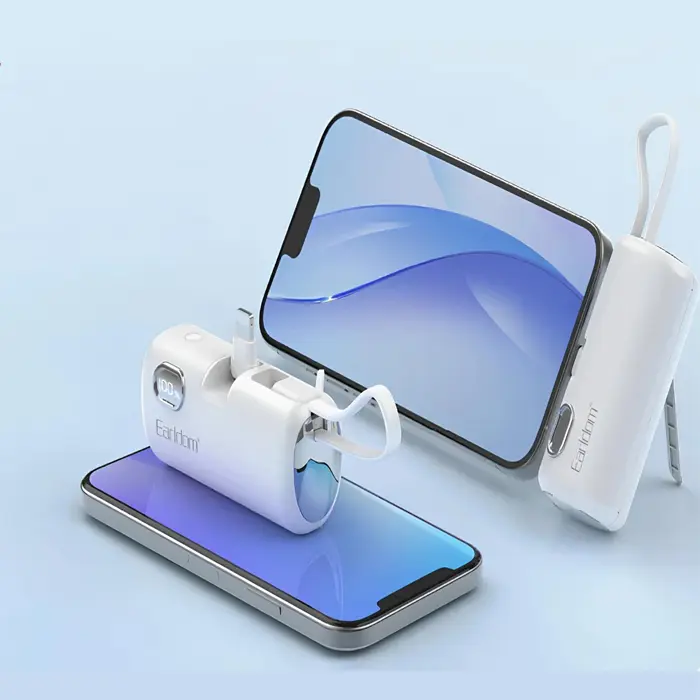 شارژر همراه ارلدام مدل ET-PD41 QC3.0 PD 20W ظرفیت 5000 میلی‌آمپر ساعت