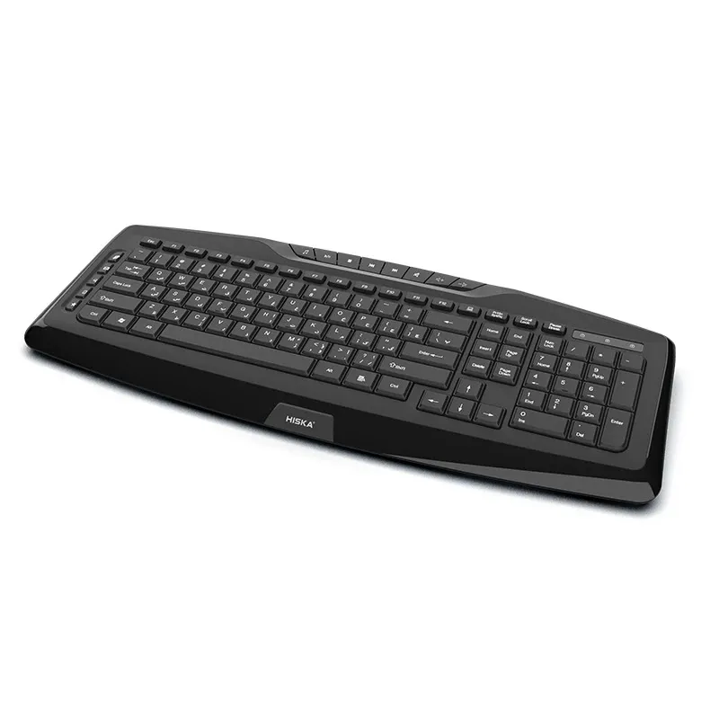 کیبورد بی سیم هیسکا مدل HX-KE240W