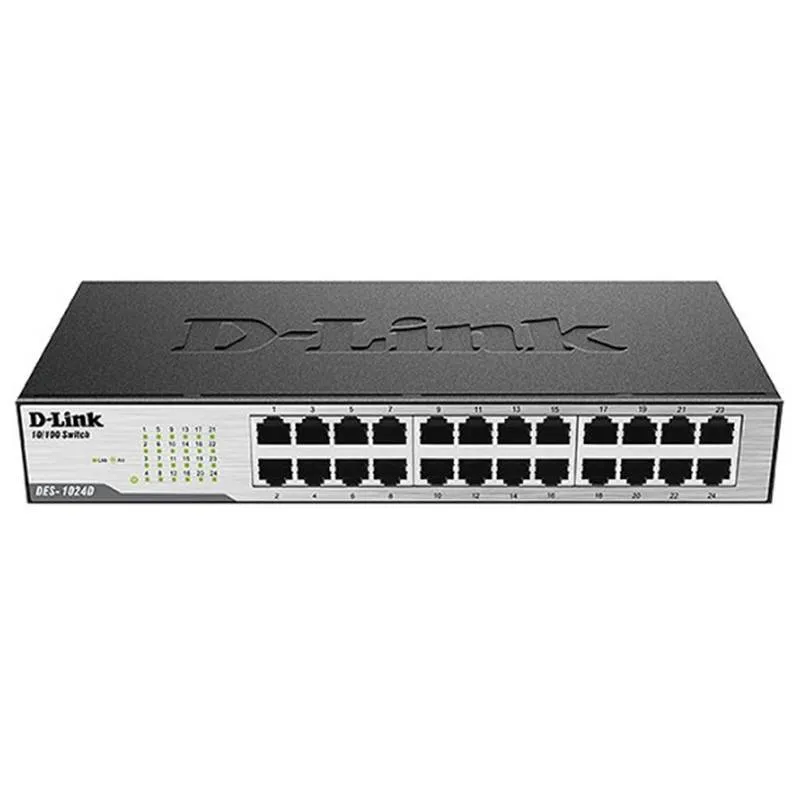 سوییچ 24 پورت غیر مدیریتی و دسکتاپ دی-لینک مدل DGS-1024D دست دوم