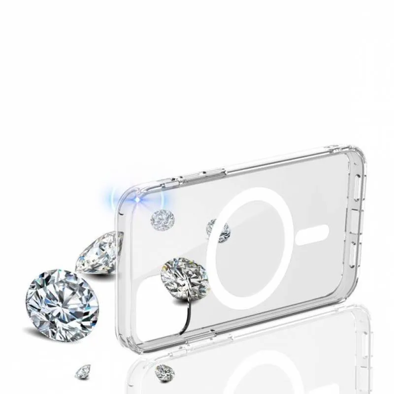 کاور گوشی گرین لاین مدل MagSafe Crystal 360 مناسب برای iphone 13 ProMax