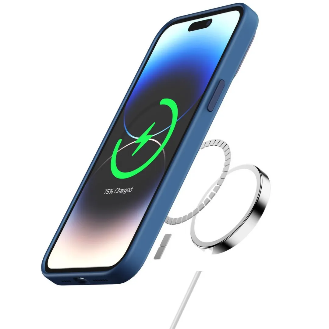 کاور گوشی گرین لاین مدل Magsafe Silicone مناسب برای iPhone 15 Pro