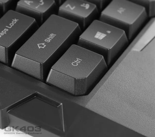 کیبورد مخصوص بازی گرین مدل GK403