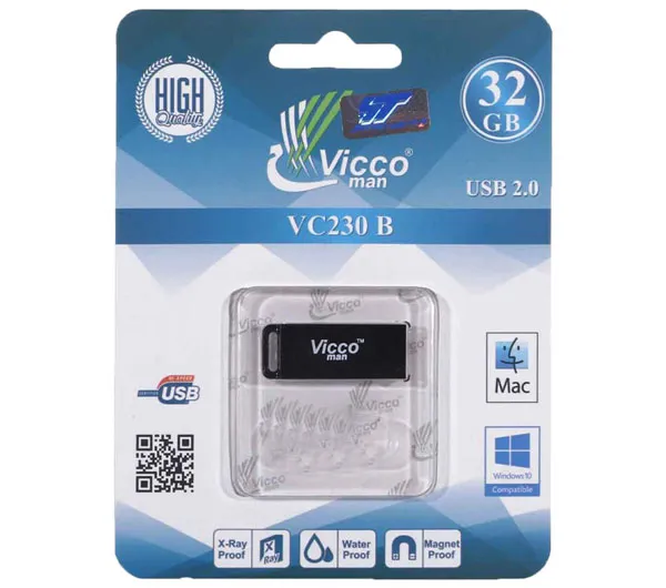 فلش مموری ویکومن مدل VC230B ظرفیت 32 گیگابایت