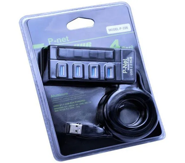 هاب 4 پورت USB 2.0 پی نت مدل P-226