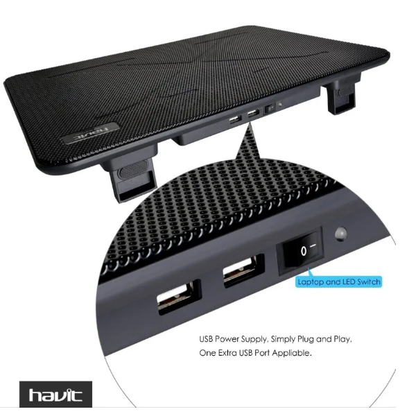 پایه خنک کننده هویت مدل F-2067 RGB
