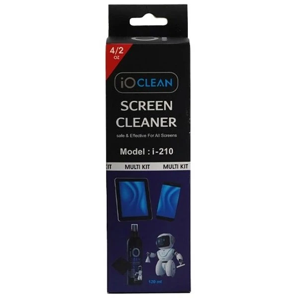 کیت تمیز کننده ال سی دی iO Clean مدل I-210