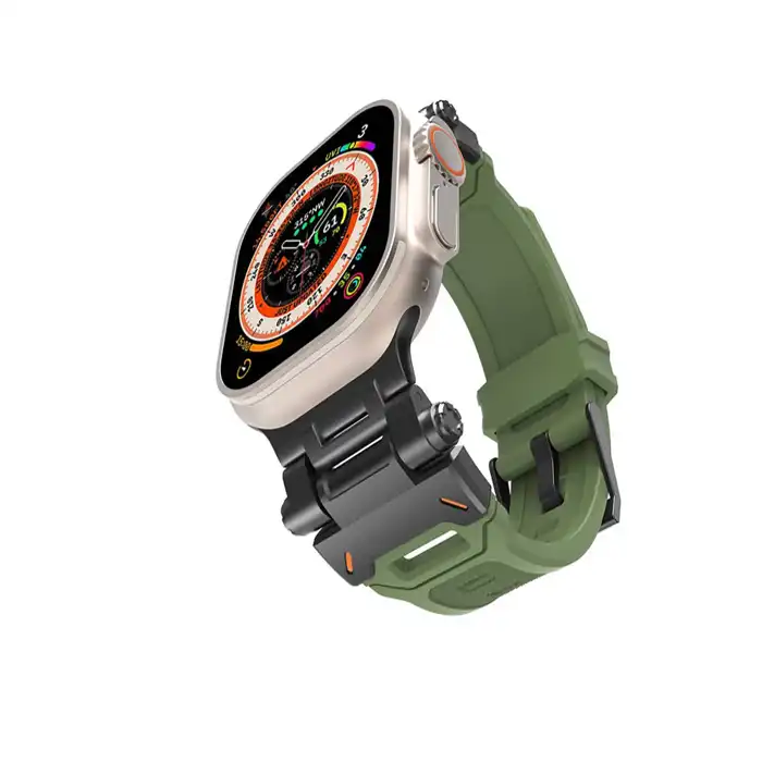 بند ساعت هوشمند مدل Explorer Strap مناسب برای اپل واچ 42/44/45/49 میلی متری