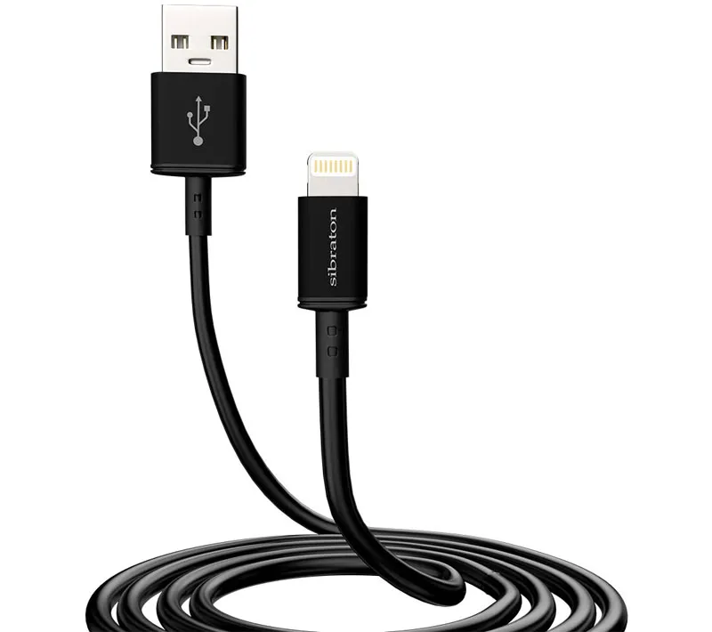 کابل تبدیل USB به Lightining سیبراتون مدل S232 i طول 1.2 متر