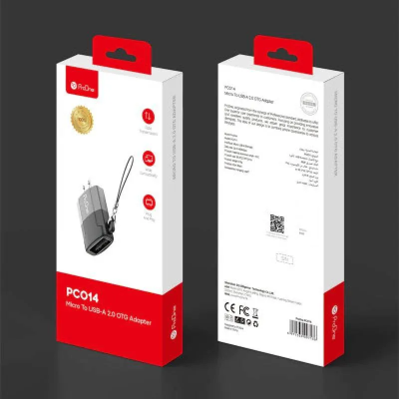 مبدل USB به microusb پرووان مدل PCO14