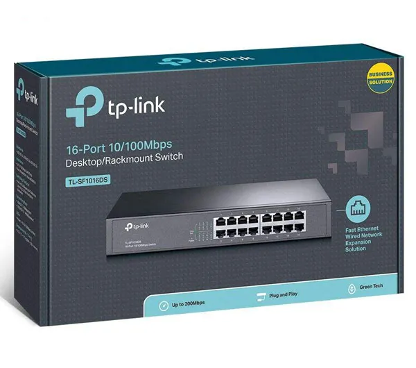 سوییچ 16 پورت تی پی-لینک مدل TL-SF1016DS