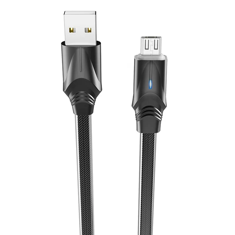 کابل تبدیل USB به microUSB بروفون مدل BU12 طول 1.2 متر