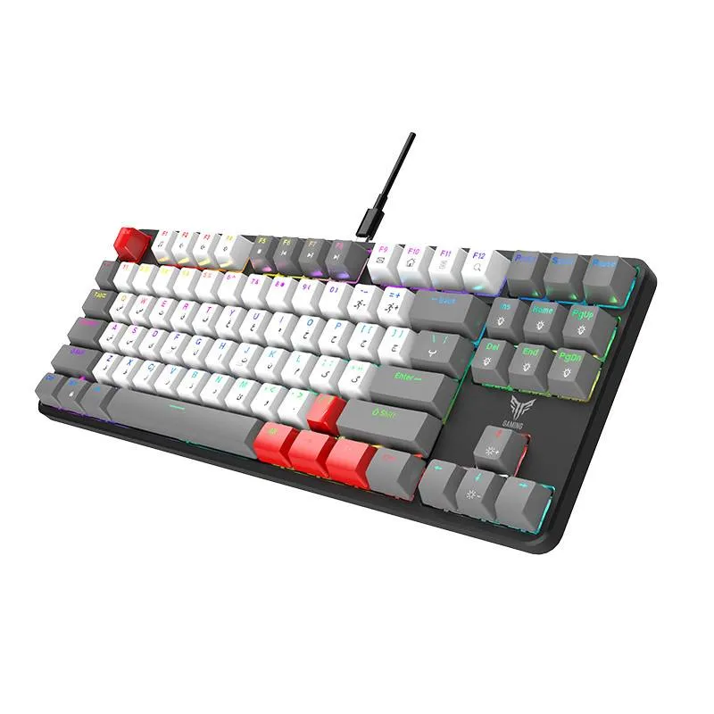 کیبورد مخصوص بازی هیسکا مدل HX-KEG440 RGB