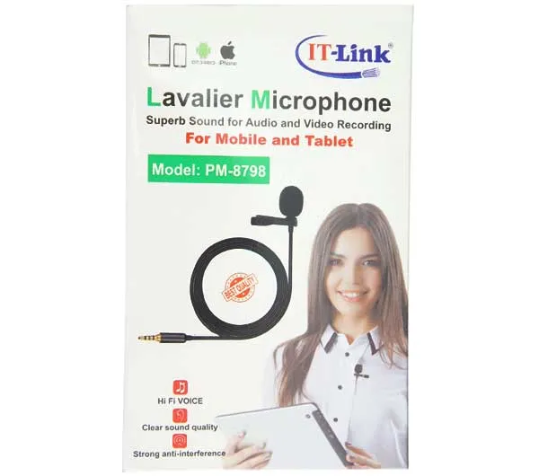 میکروفون یقه ای آی تی لینک مدل PM-8798