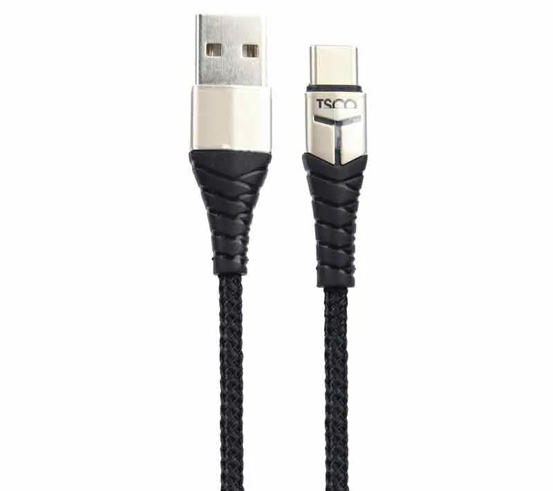 کابل تبدیل USB به USB-C تسکو مدل TCC186 طول 1 متر