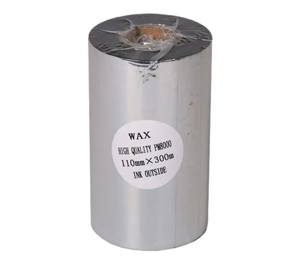 ریبون پرینتر لیبل زن مدل Wax 110mm x 300m