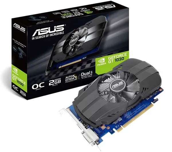 کارت گرافیک ایسوس مدل PH-GT1030-O2G