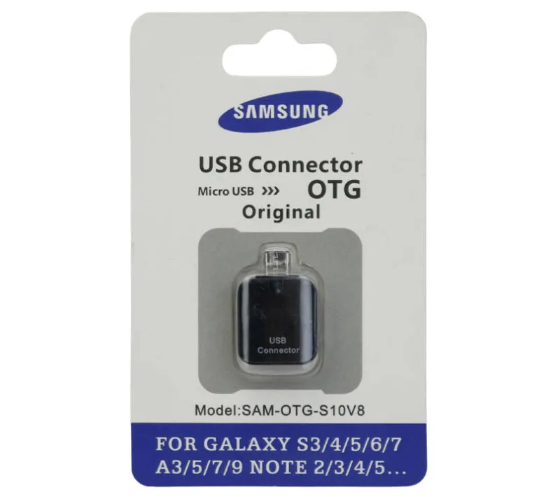 تبدیل USB به MicroUSB سامسونگ مدل Sam-OTG-S10V8