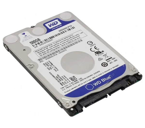 هارددیسک اینترنال وسترن دیجیتال مدل Blue WD5000LPCX ظرفیت 500 گیگابایت
