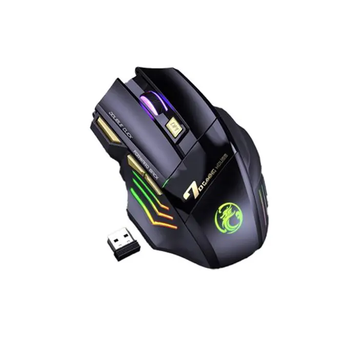 ماوس مخصوص بازی بی سیم بلوتوث شارژی ایلون مدل GM7B RGB