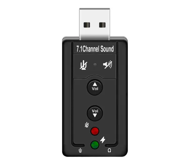 کارت صدا اکسترنال مدل 7.1 channel Sound