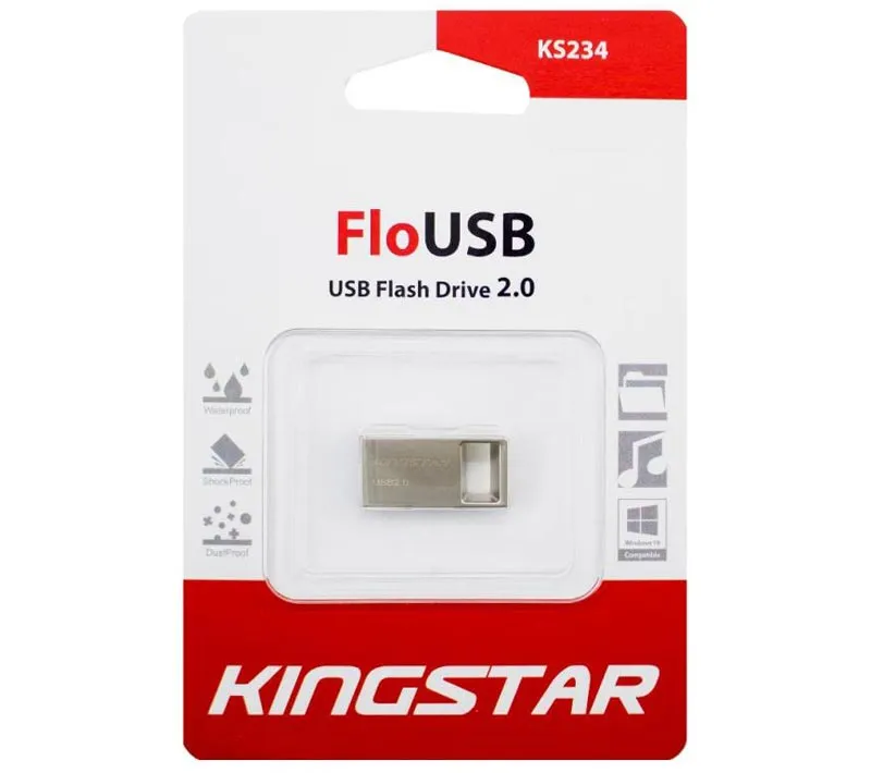 فلش مموری کینگ استار مدل Flo KS234 ظرفیت 16 گیگابایت