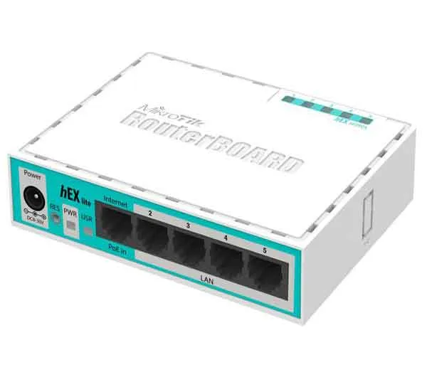 روتر میکروتیک مدل RB 750-R2 HEX Lite