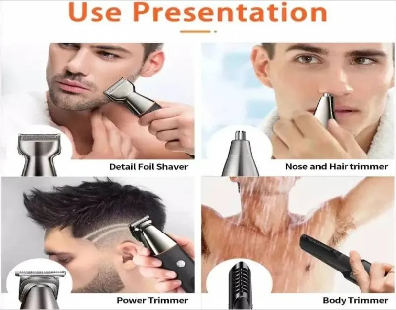 ماشین ریش تراش 5 کاره گرین لاین مدل GN5IN1MHTRMBK