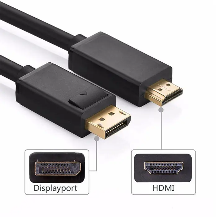 كابل Display Port به HDMI دیتک 4K طول 1.8 متر