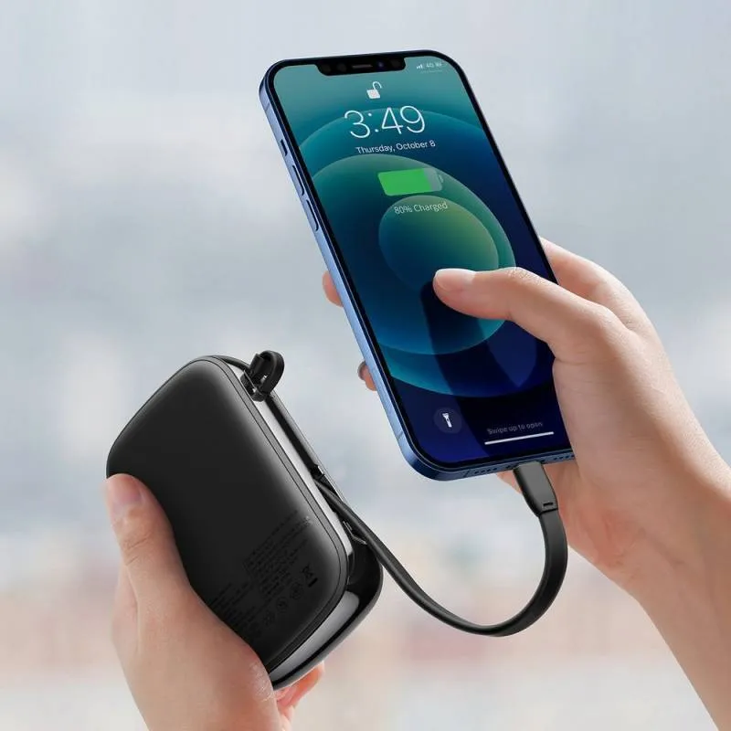شارژر همراه باسئوس مدل PPQD-H01 ظرفیت 20000 میلی آمپر ساعت