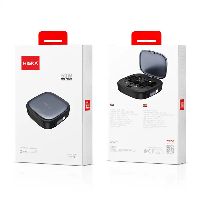 کیت کابل و مبدل چند منظوره هیسکا مدل HR-02
