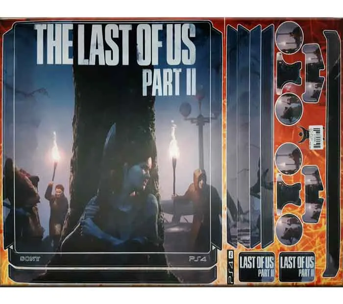 برچسب پلی استیشن 4 پرو طرح The Last Of US