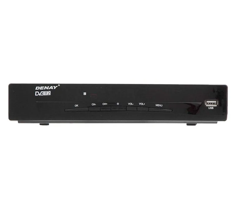 گیرنده دیجیتال دنای مدل (STB1011H (HEVC به همراه کابل AV