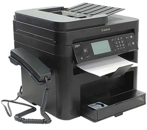 پرینتر چندکاره لیزری کانن مدل i-Sensys MF237w با گوشی اورجینال