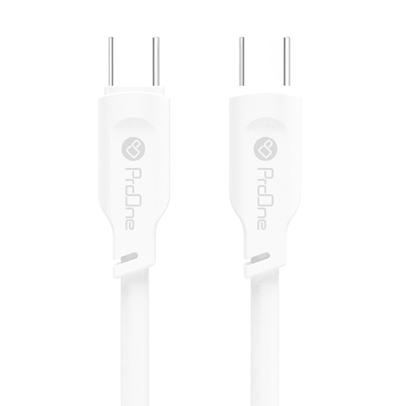 کابل تبدیل Type-C PD به Type-C پرووان مدل PCC142 100W طول 1.2 متر