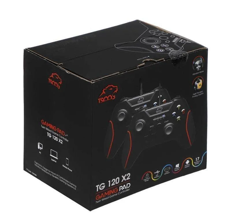 دسته بازی تسکو مدل TG120 X2 بسته دو عددی