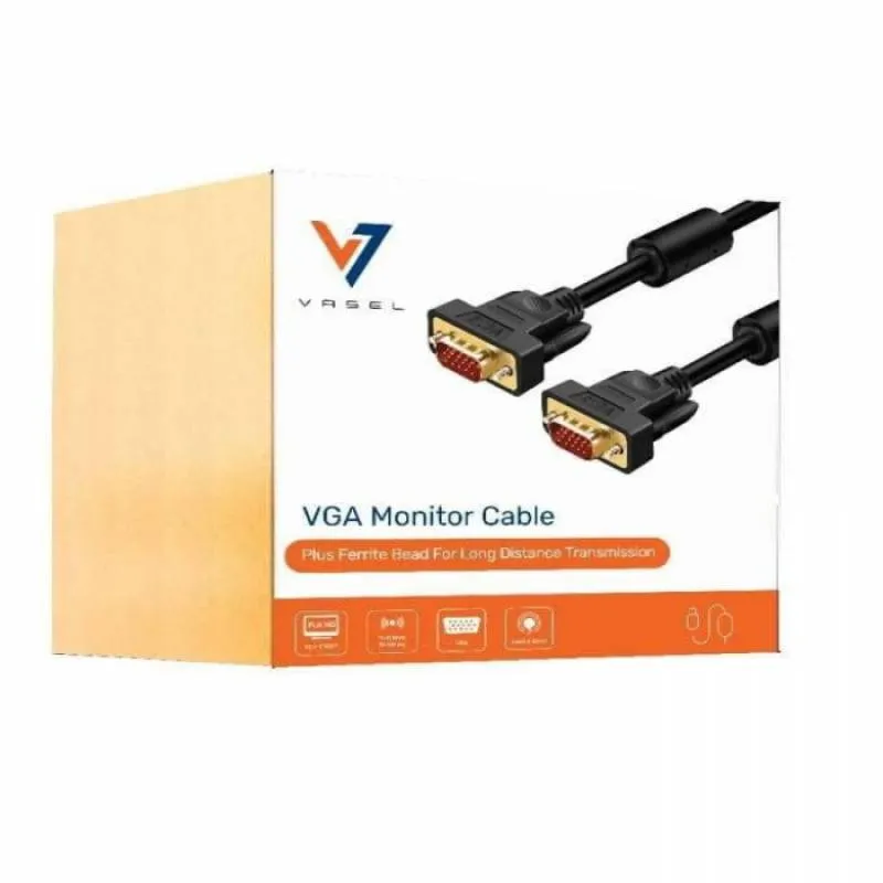 کابل VGA واصل تمام مس طول 3 متر