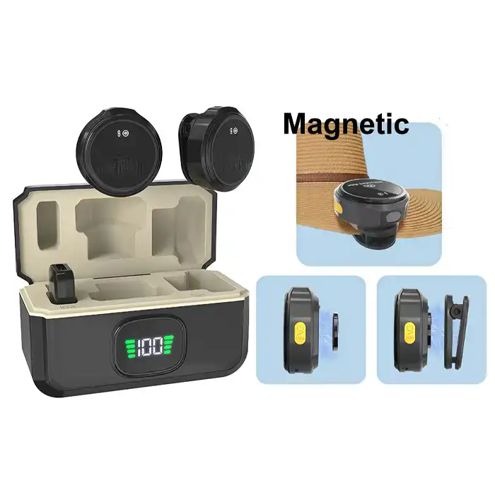 میکروفن یقه ای بی سیم KEZEN مدل  KZ-WM21 DUAL Type-C