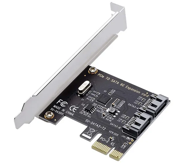 کارت PCIe به SATA ونتولینک